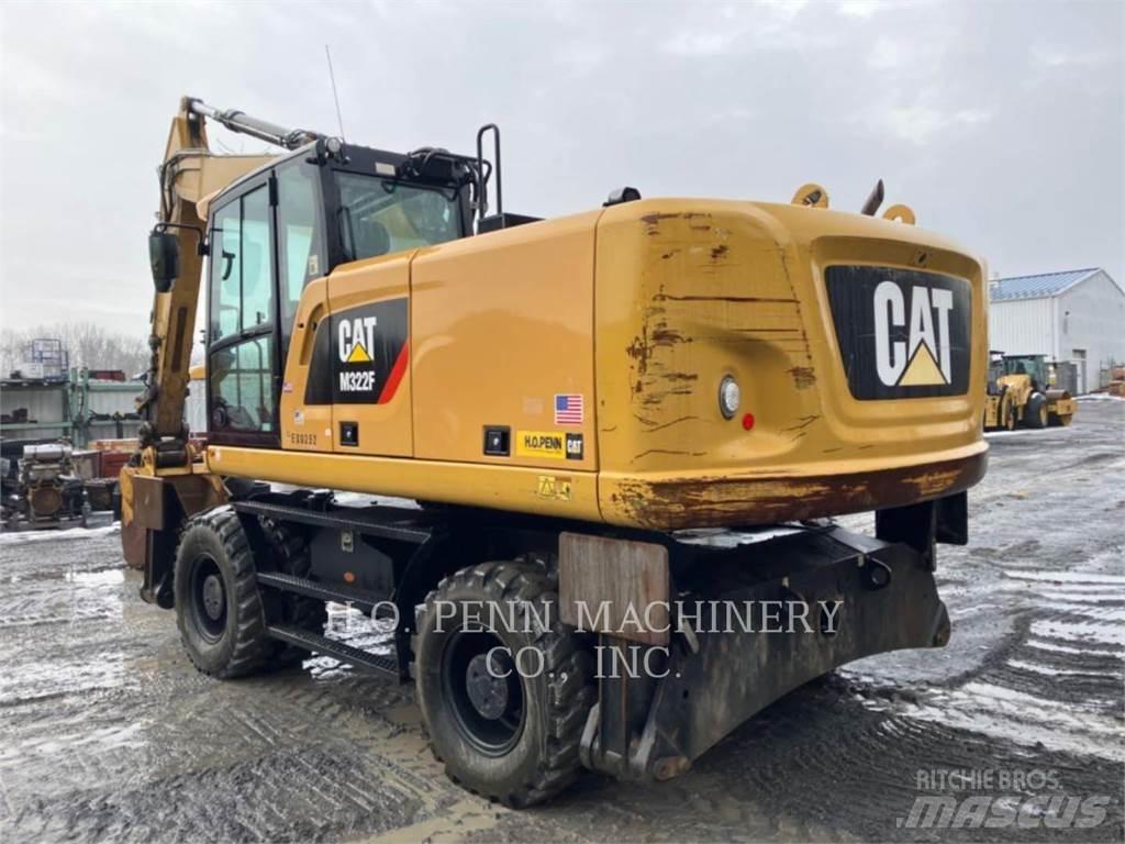 CAT M322F Wielgraafmachines