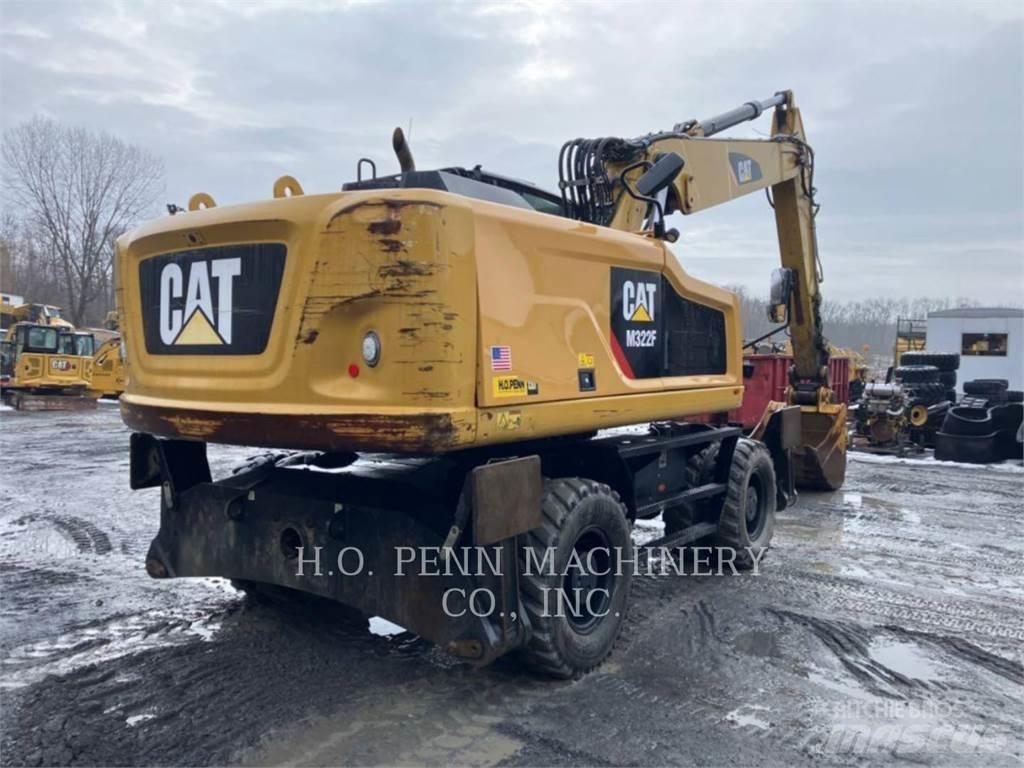 CAT M322F Wielgraafmachines