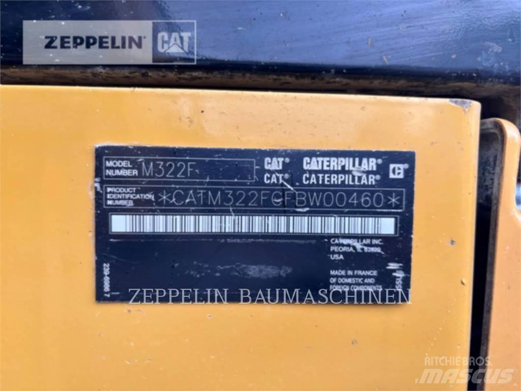 CAT M322F Wielgraafmachines