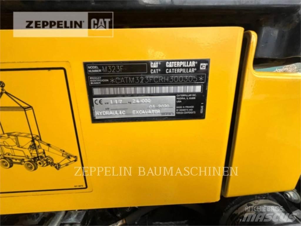 CAT M323F Wielgraafmachines