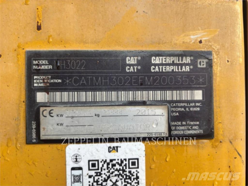 CAT MH3022 Sloopgraafmachines