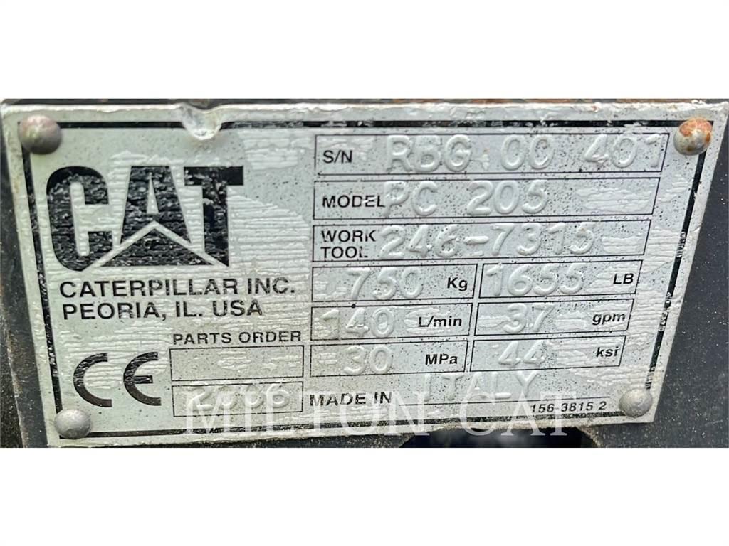 CAT PC205 COLD PLANER Schavers