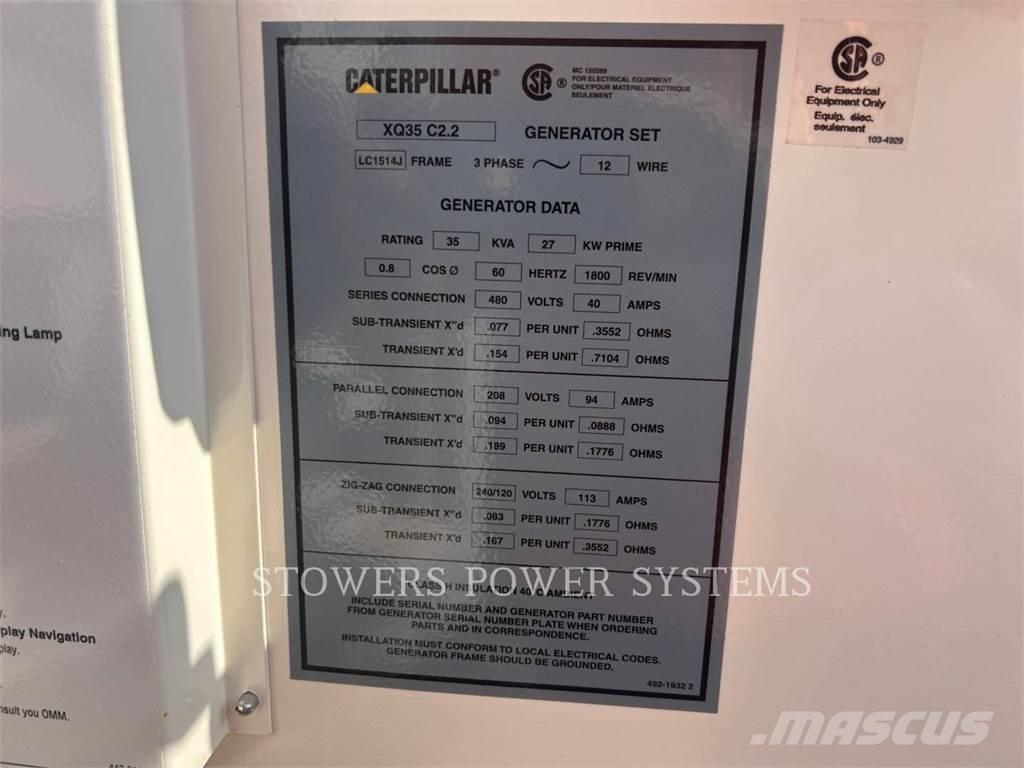 CAT XQ35 Overige generatoren