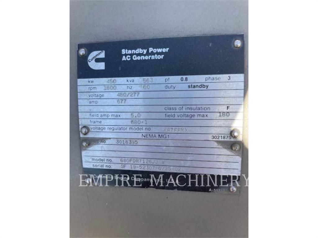 Cummins KTTA19G3 Diesel generatoren