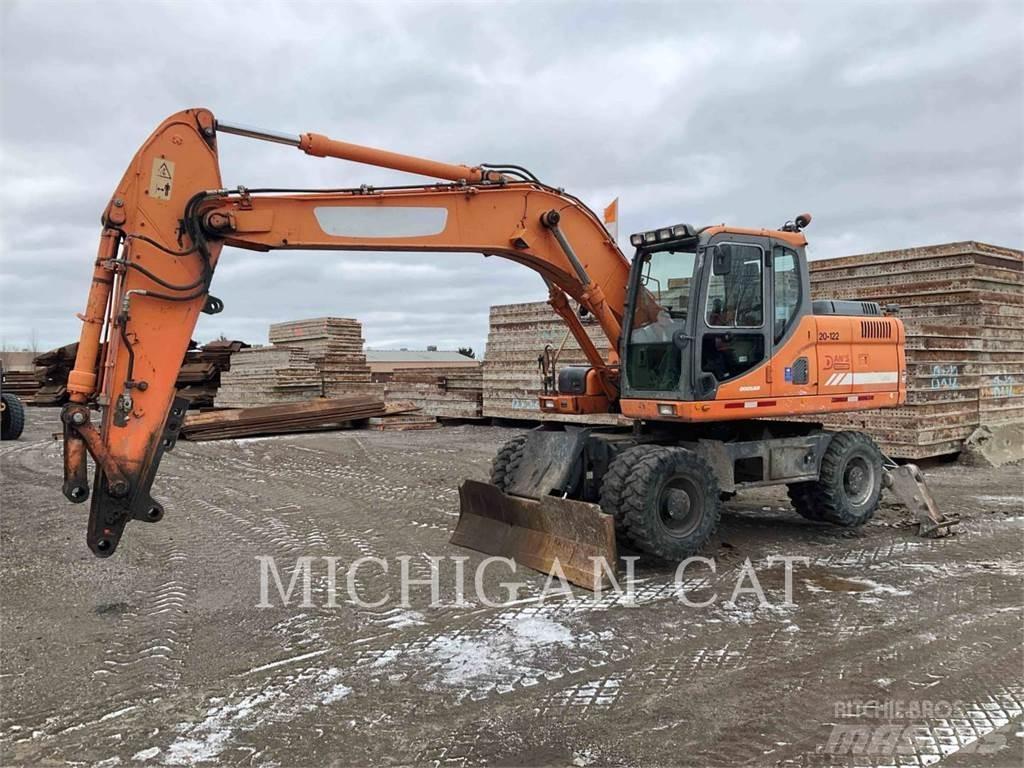 Doosan DX190W Wielgraafmachines