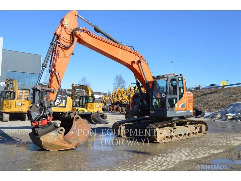 Doosan DX235 Rupsgraafmachines