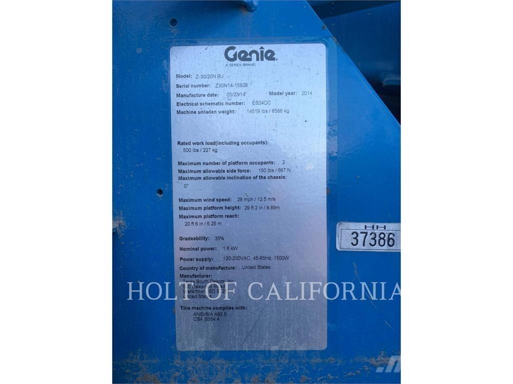 Genie BOOM Z30 Knikarmhoogwerkers