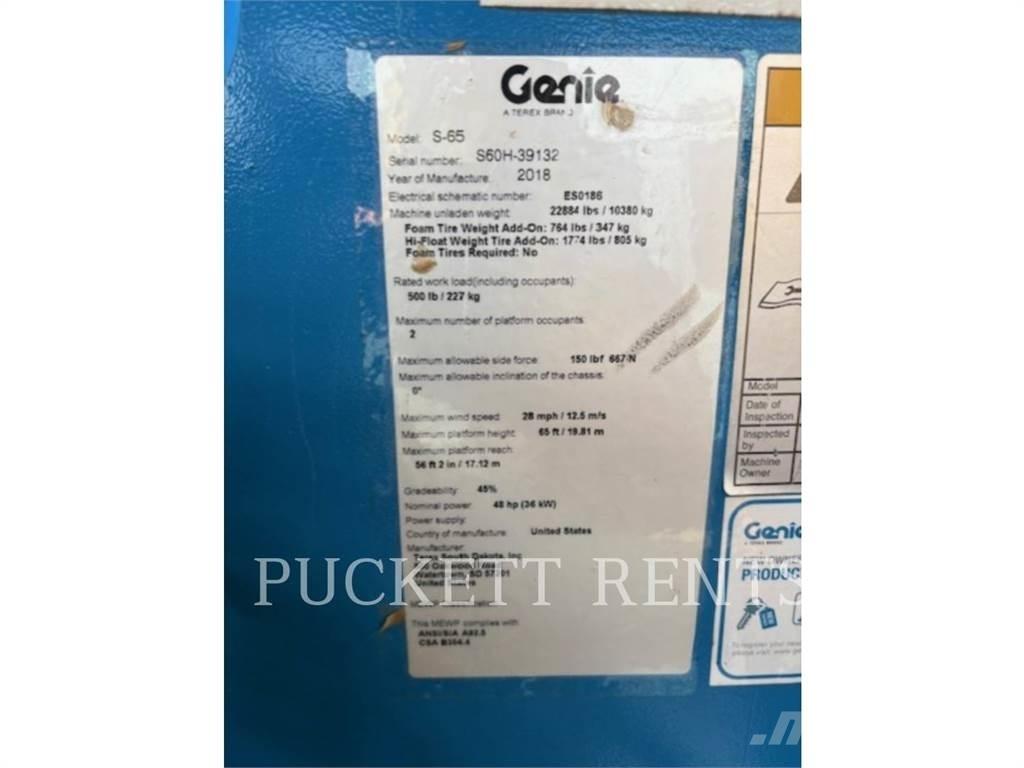 Genie S-65 Knikarmhoogwerkers