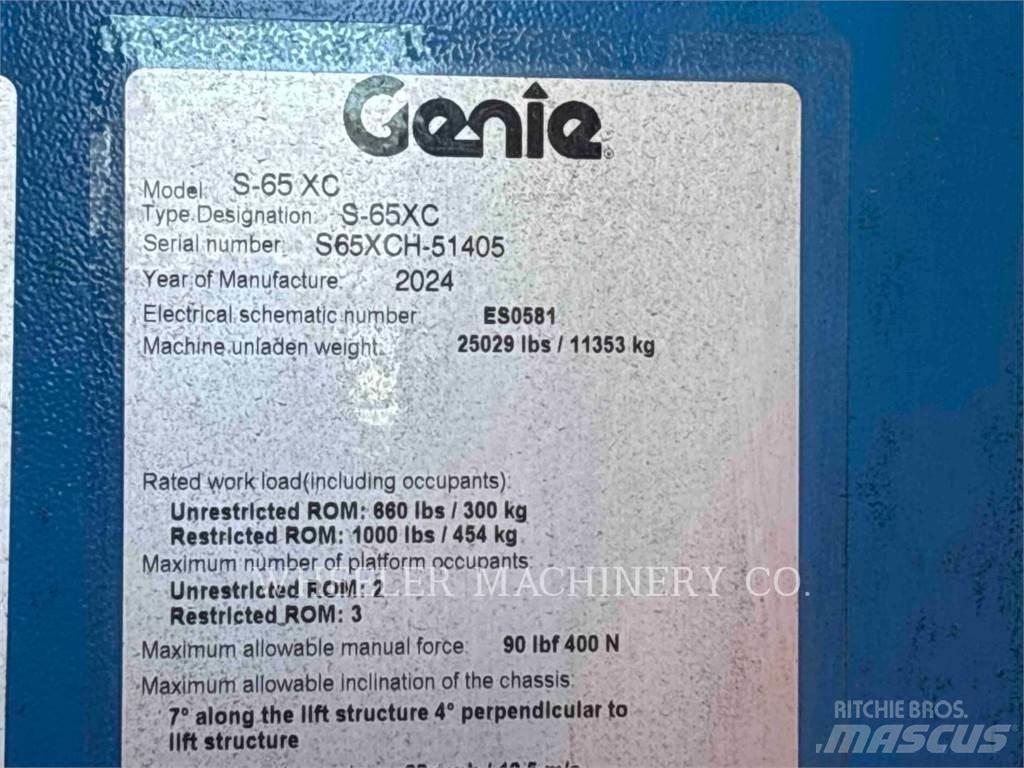 Genie S65XC Knikarmhoogwerkers
