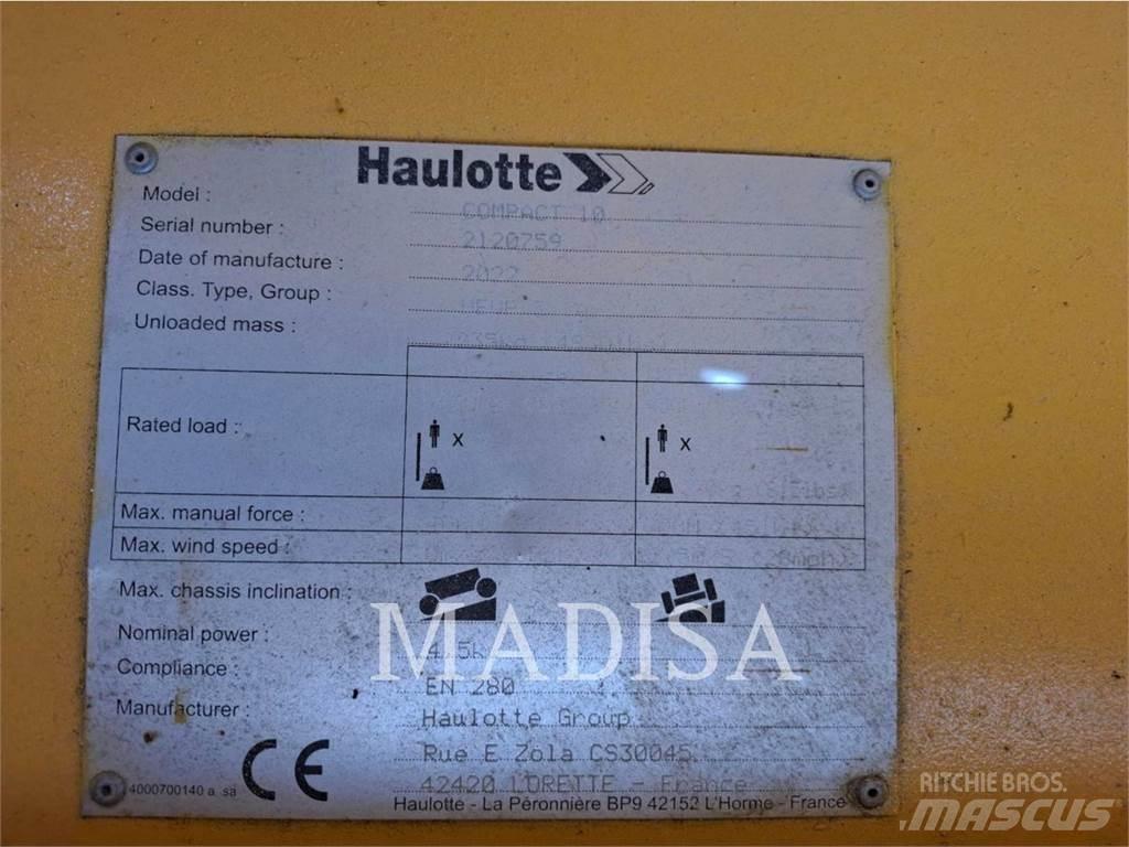 Haulotte COMPACT 10 Schaarhoogwerkers