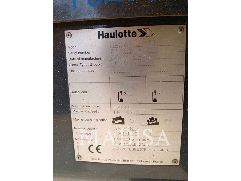 Haulotte HA20RTJPRO Knikarmhoogwerkers