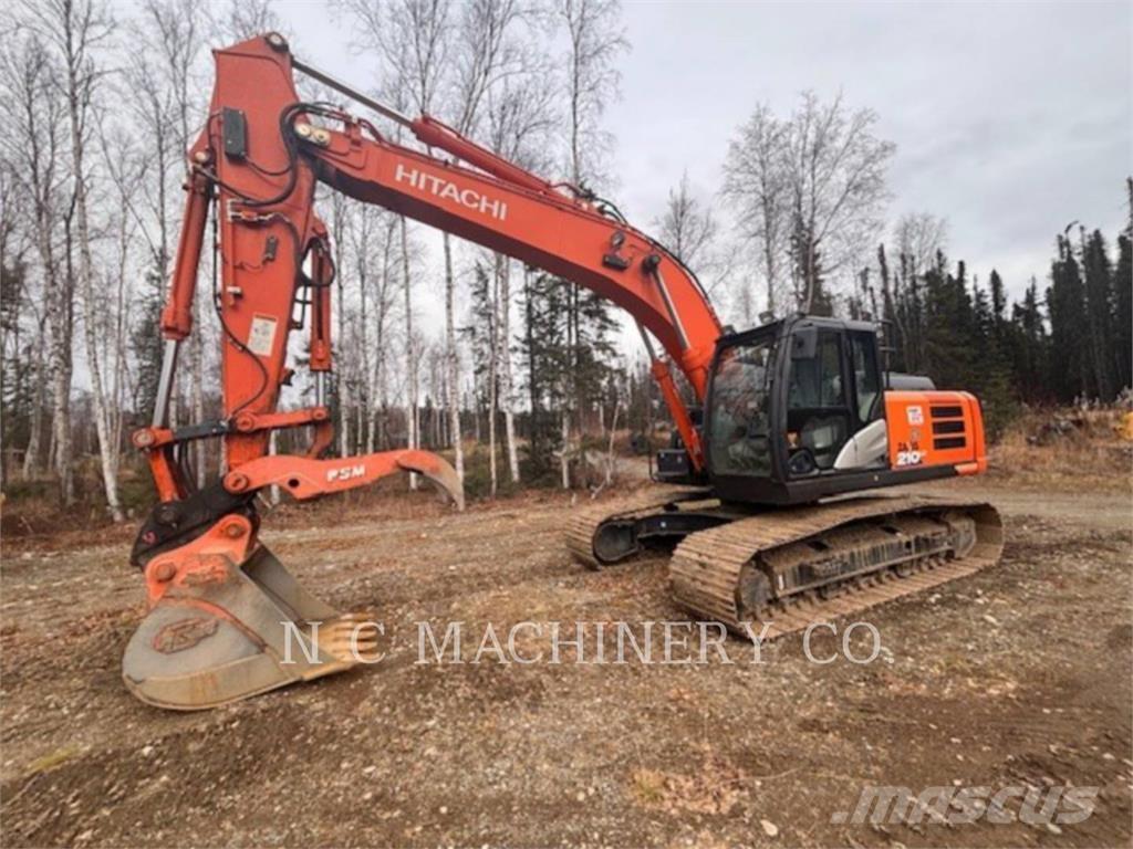 Hitachi 210 Rupsgraafmachines