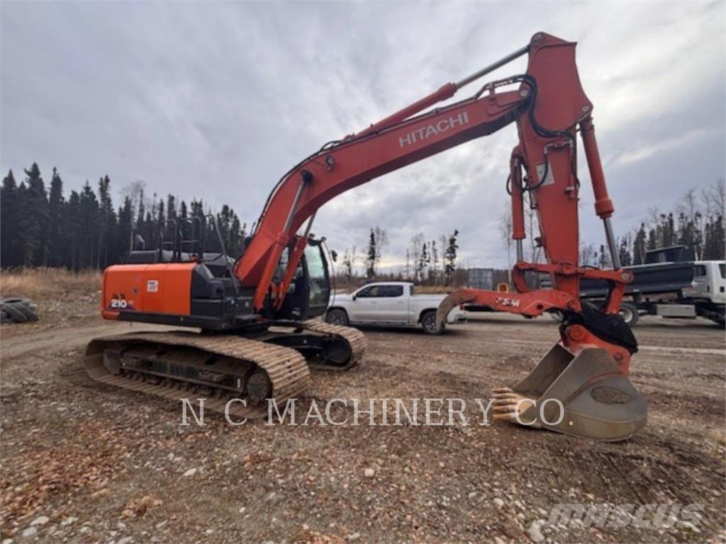 Hitachi 210 Rupsgraafmachines
