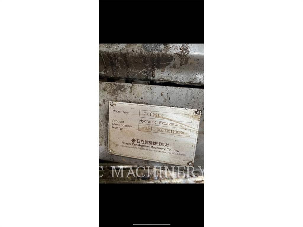Hitachi ZX125 Rupsgraafmachines