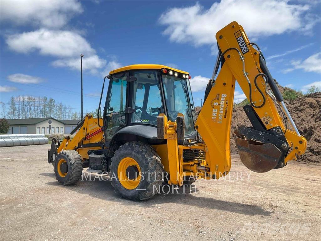 JCB 3CX Graaf-laadcombinaties