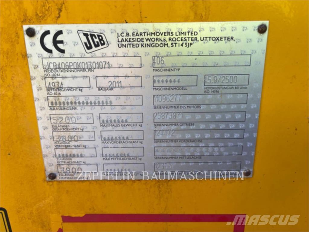 JCB 406 Wielladers