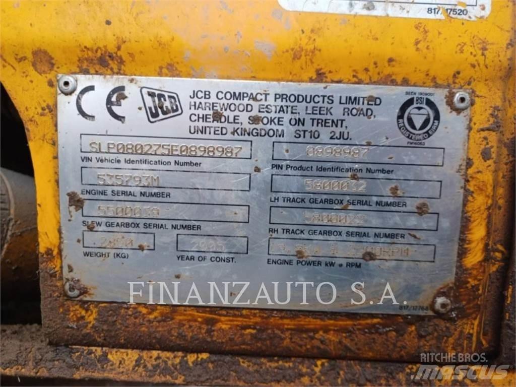 JCB 8027 Rupsgraafmachines