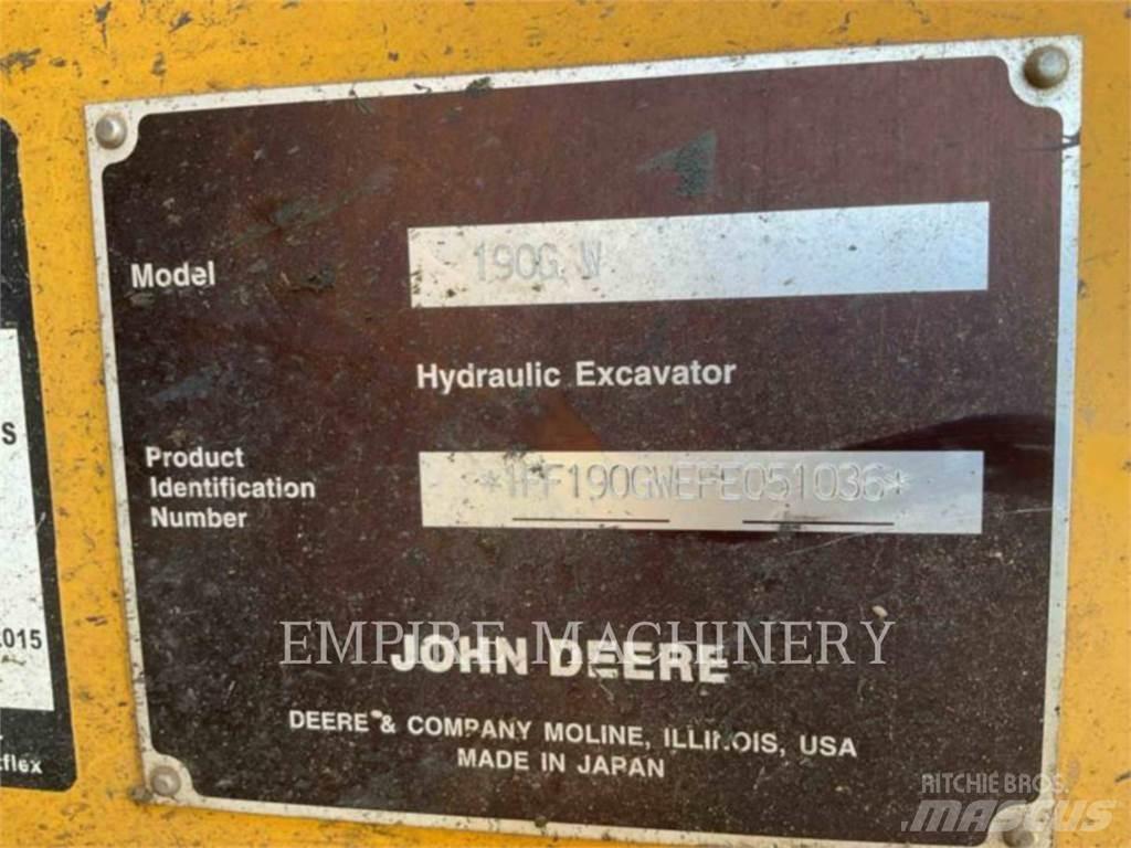 John Deere 190G Rupsgraafmachines