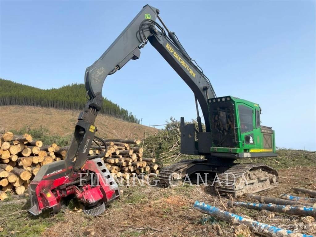 John Deere 2154G Graafmachines voor de bosbouw