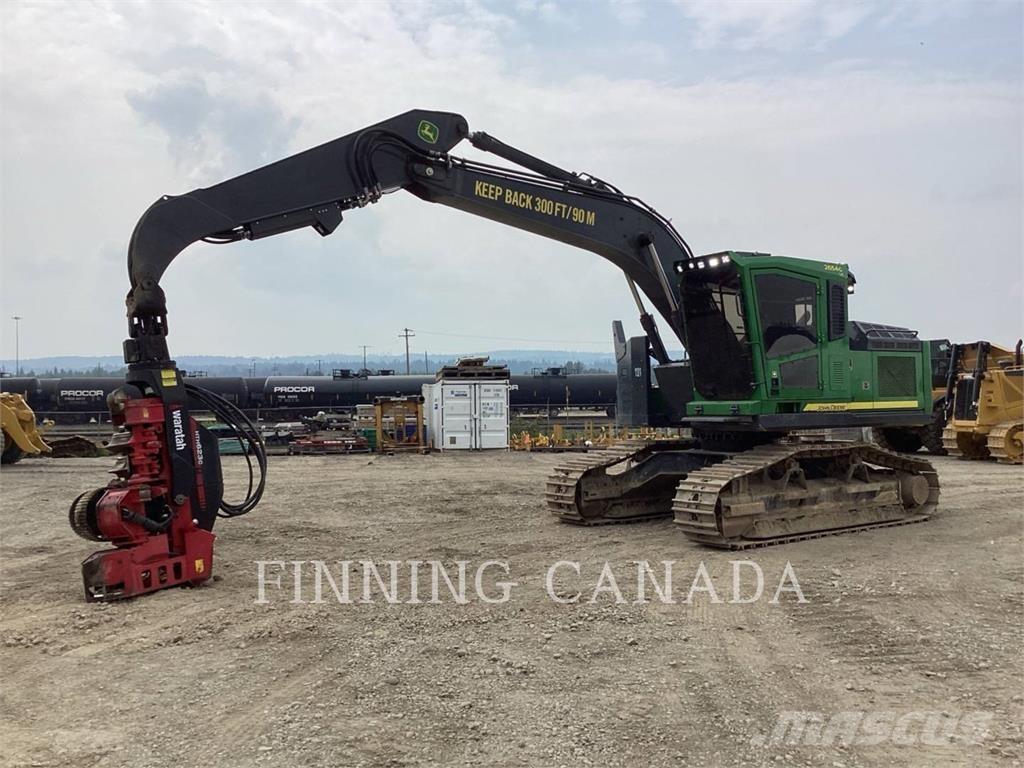 John Deere 2654G Graafmachines voor de bosbouw