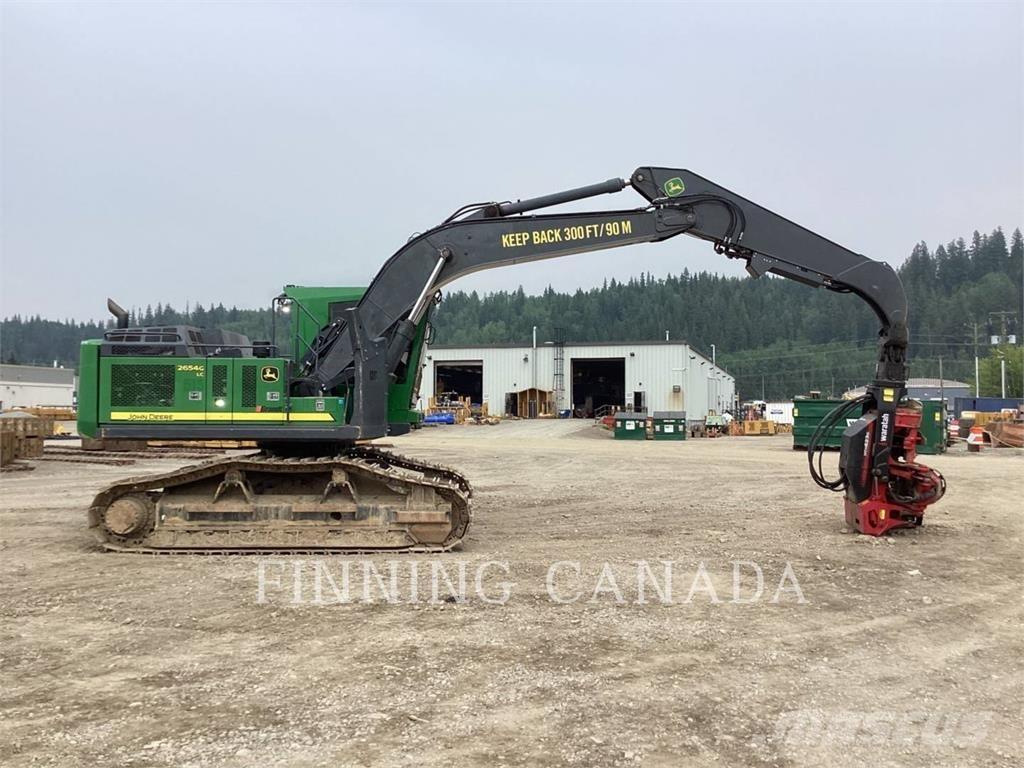 John Deere 2654G Graafmachines voor de bosbouw