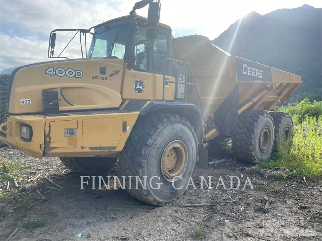 John Deere 400D Knik dumptrucks