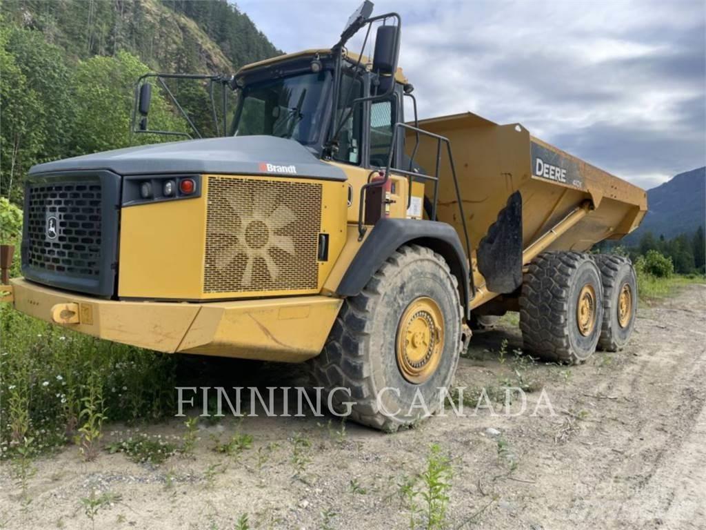 John Deere 410E Knik dumptrucks