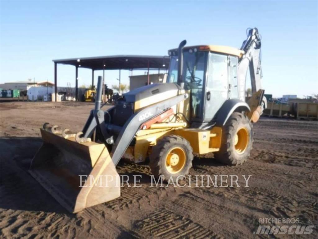 John Deere 410L Graaf-laadcombinaties
