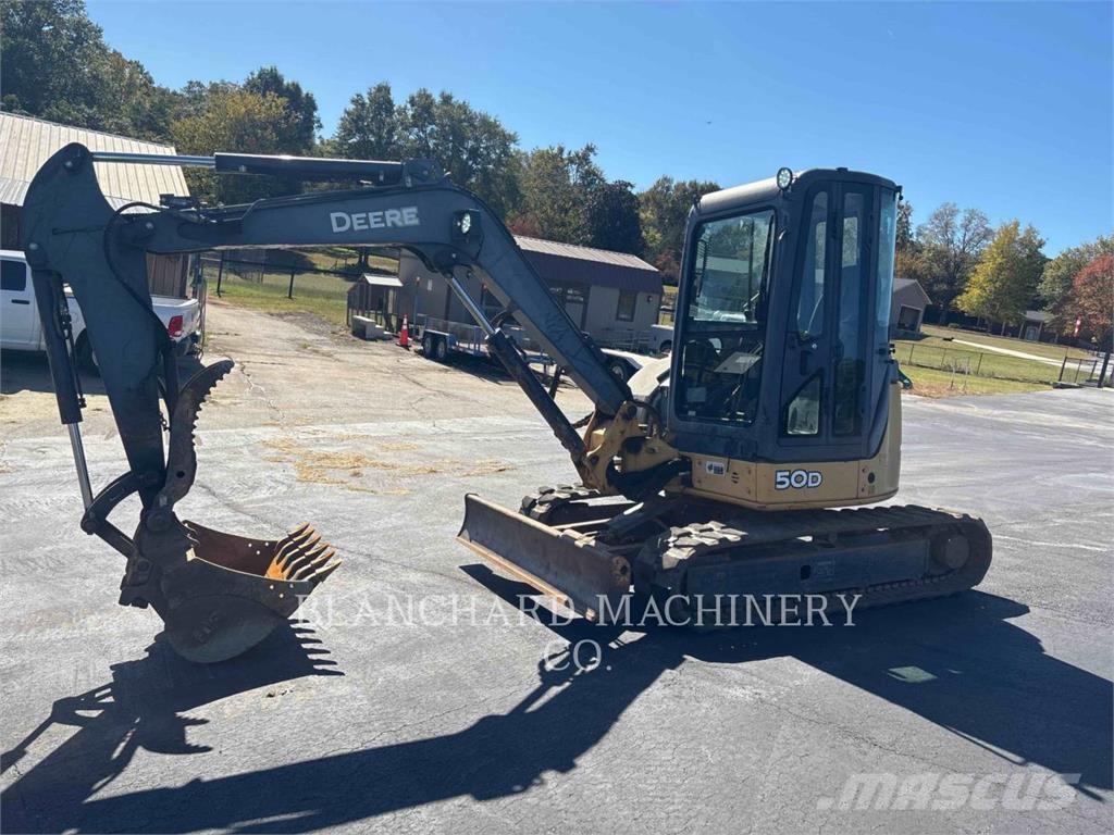 John Deere 50D Rupsgraafmachines