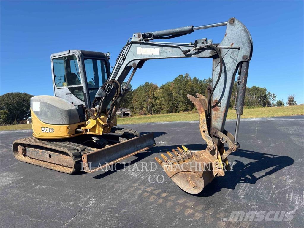 John Deere 50D Rupsgraafmachines