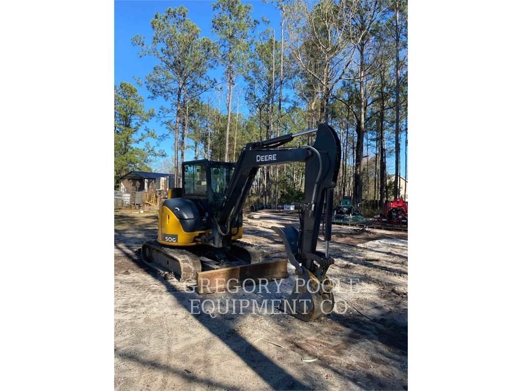 John Deere 50G Minigraafmachines < 7t