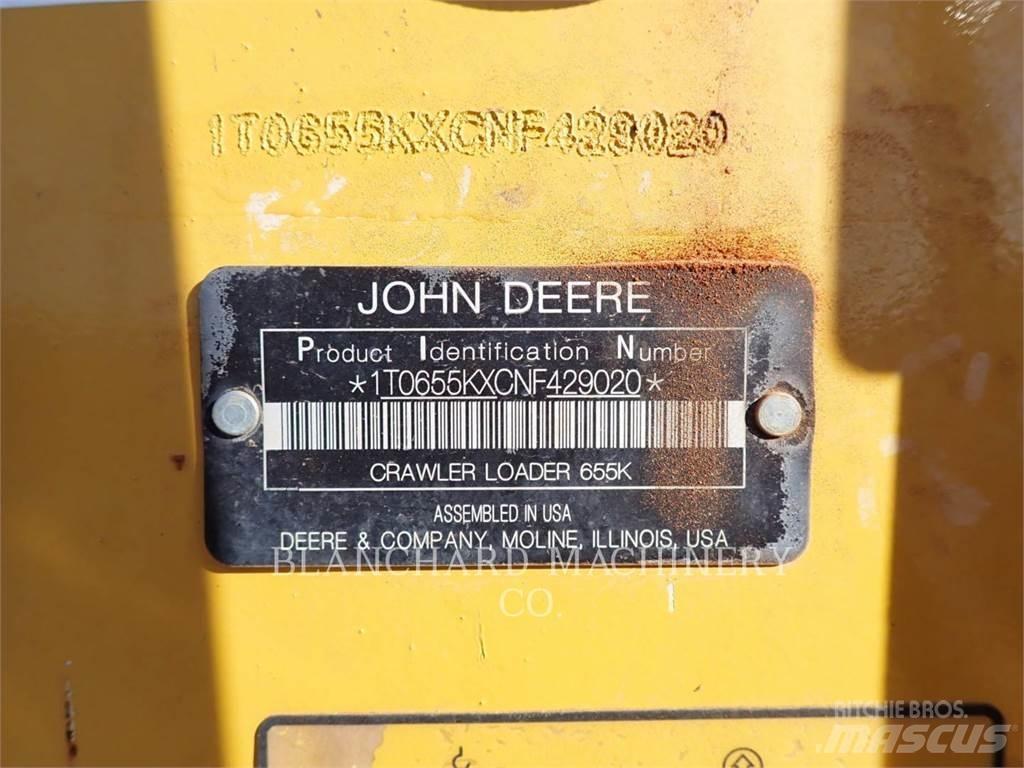 John Deere 655K Rupsladers