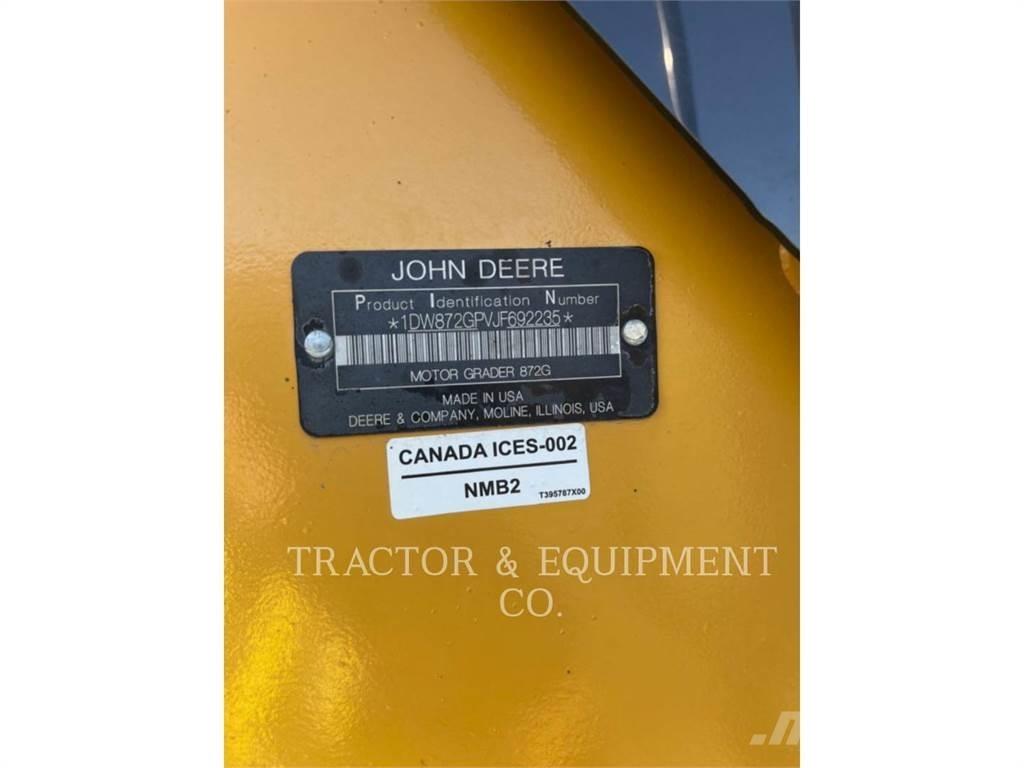 John Deere 872GP Graders