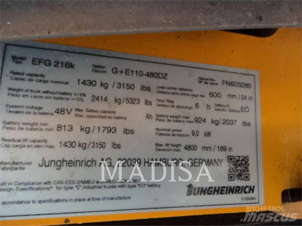 Jungheinrich EFG216K Heftrucks overige
