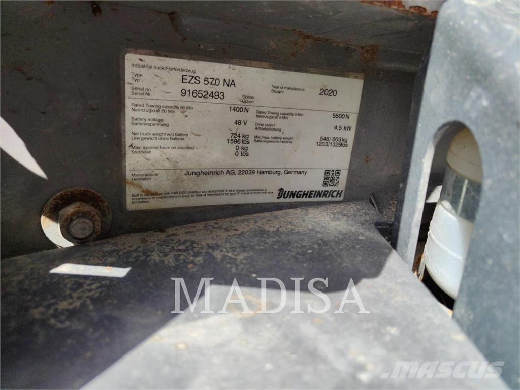 Jungheinrich EZS 570 Elektrische heftrucks