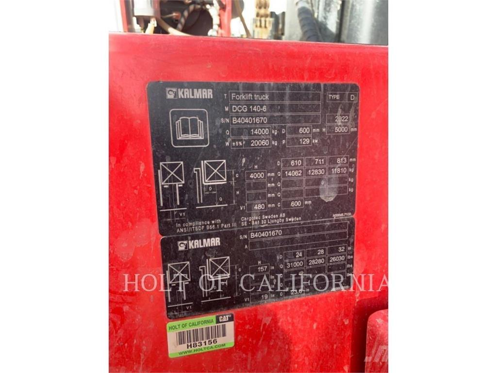Kalmar DCG140-6 Diesel heftrucks