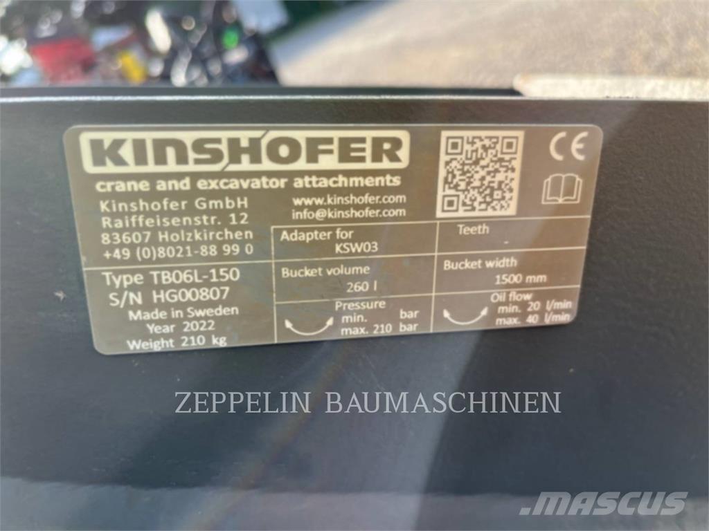 Kinshofer TB06-1500 GLV Sleuvengravers