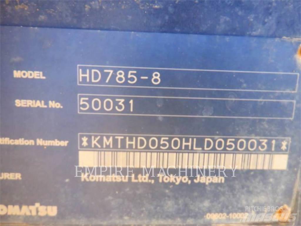 Komatsu HD785-8 Knik dumptrucks