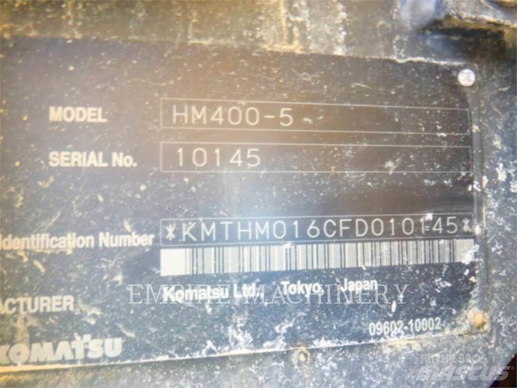 Komatsu HM400-5 Knik dumptrucks