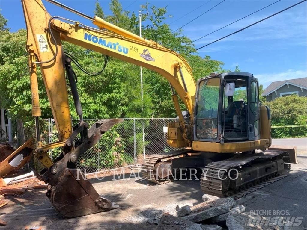Komatsu PC-138 Rupsgraafmachines