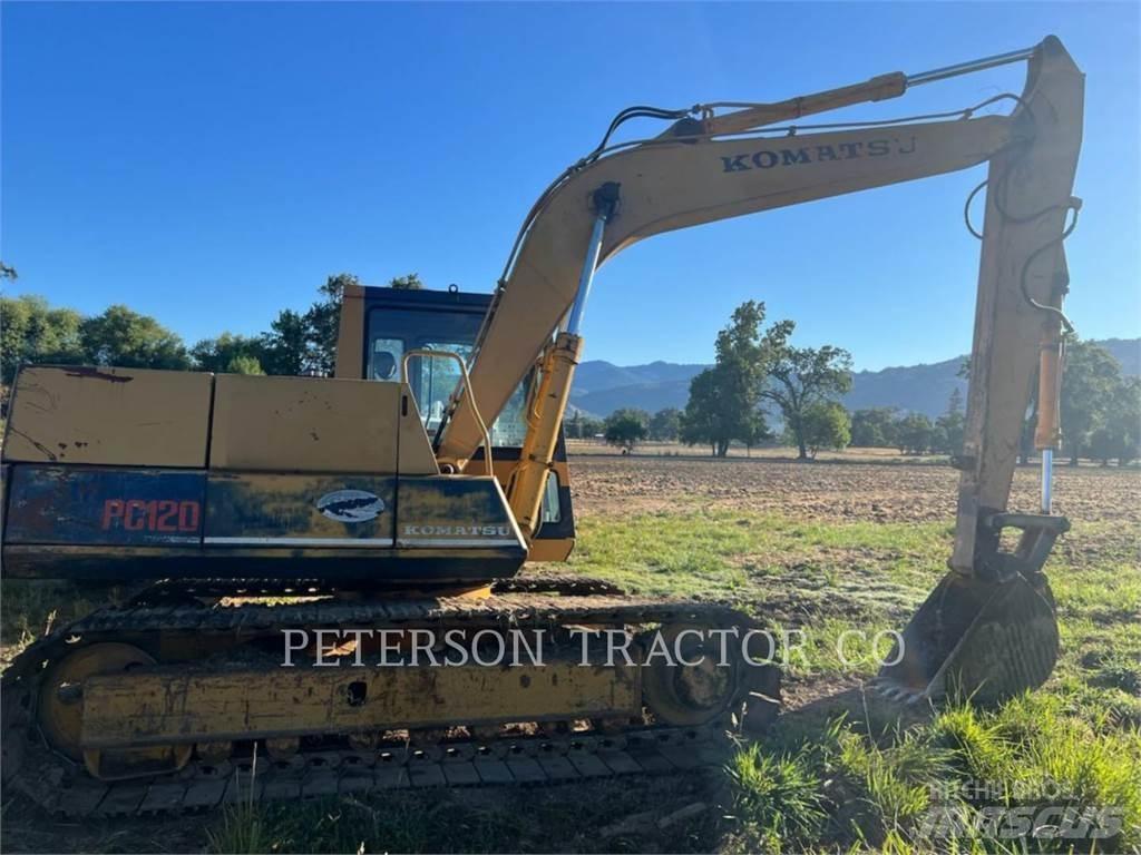 Komatsu PC120 Rupsgraafmachines