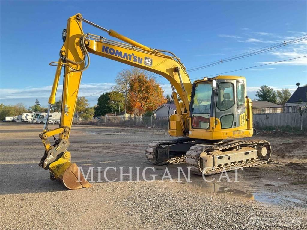 Komatsu PC128US Rupsgraafmachines