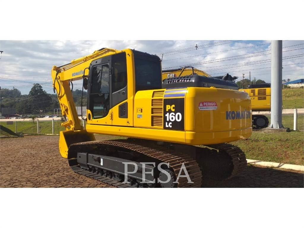 Komatsu PC160LC Rupsgraafmachines