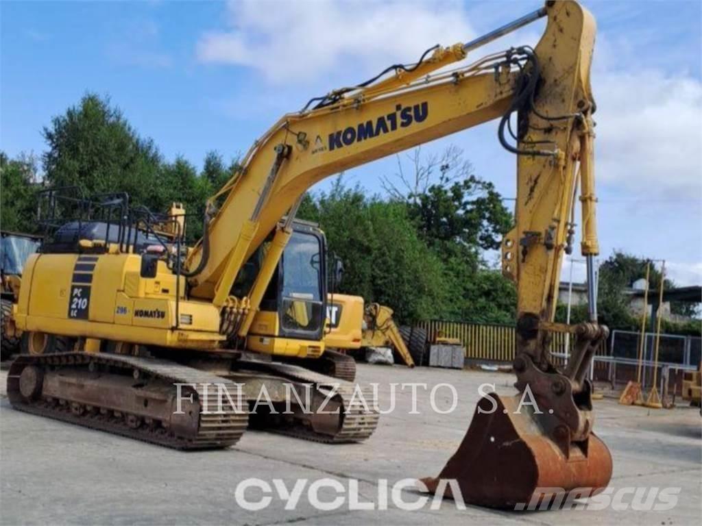 Komatsu PC210 Rupsgraafmachines