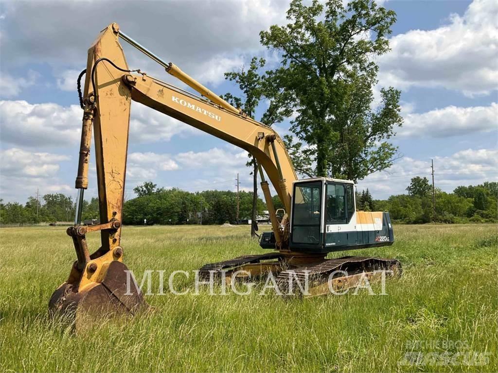 Komatsu PC220 Rupsgraafmachines
