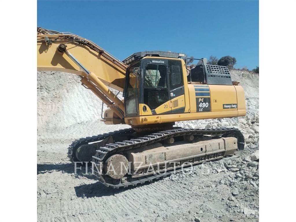 Komatsu PC490 Rupsgraafmachines
