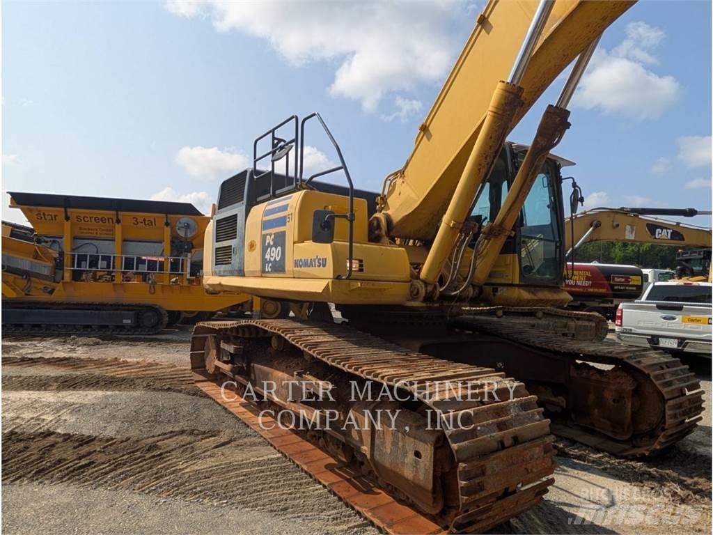 Komatsu PC490 Rupsgraafmachines
