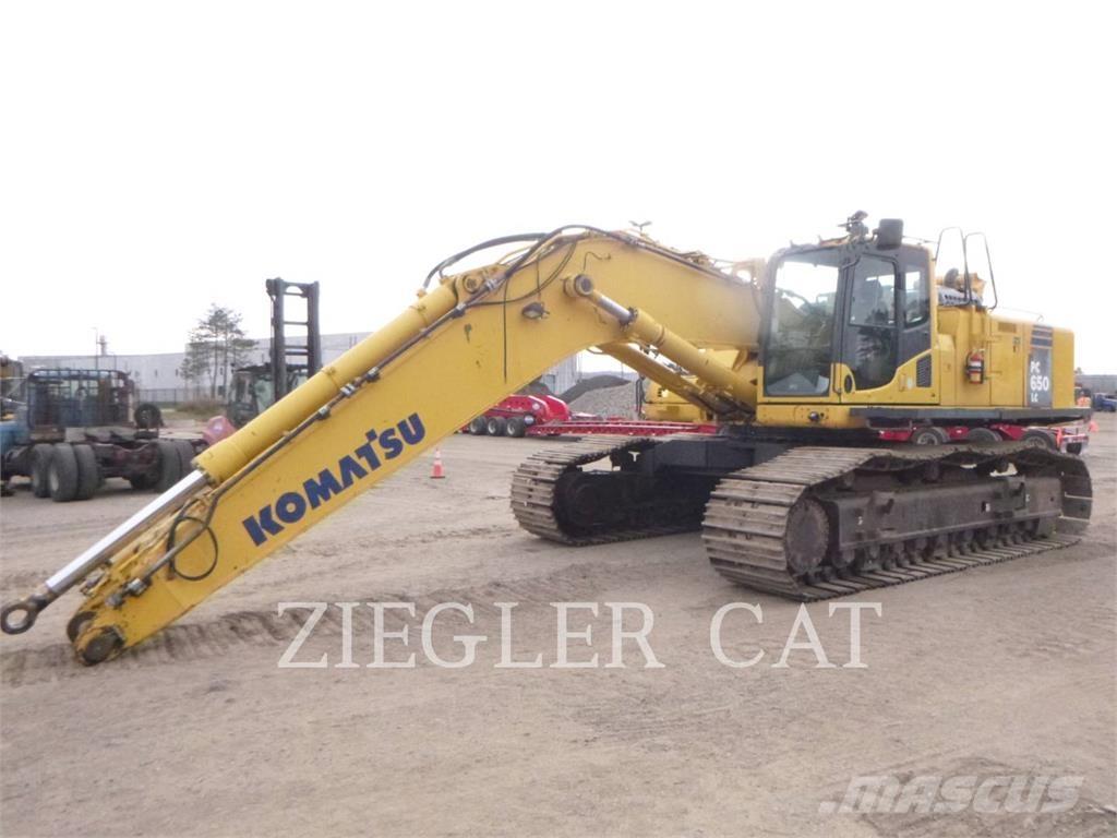 Komatsu PC650 LC-8EO Rupsgraafmachines