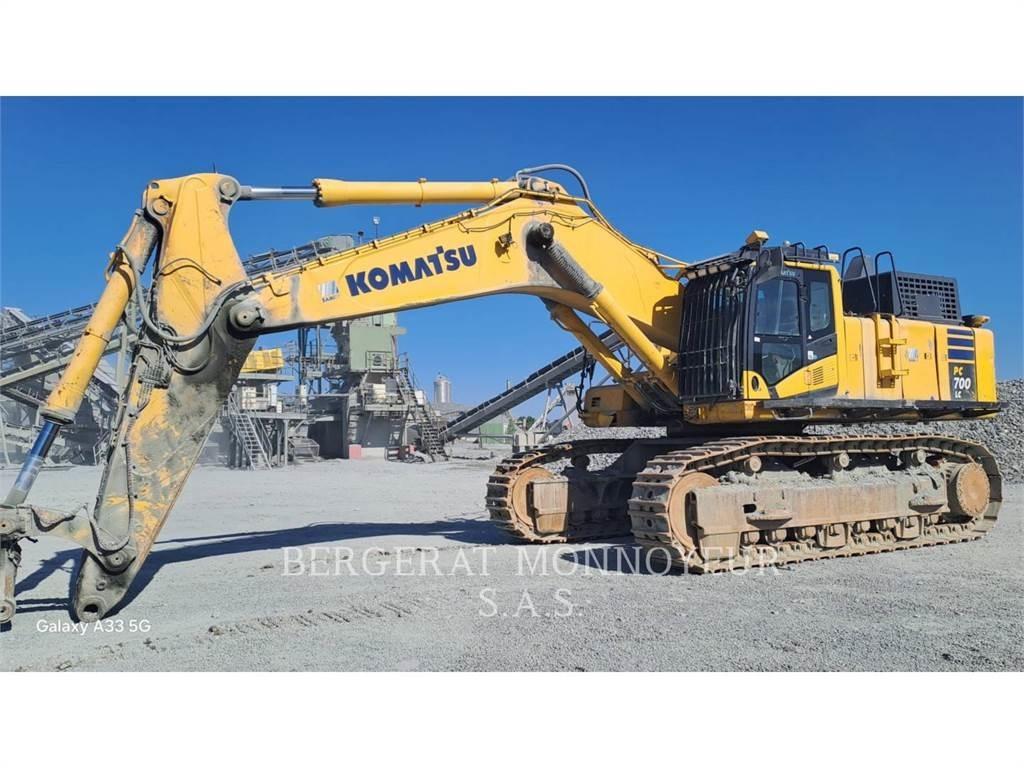 Komatsu PC700LC Rupsgraafmachines