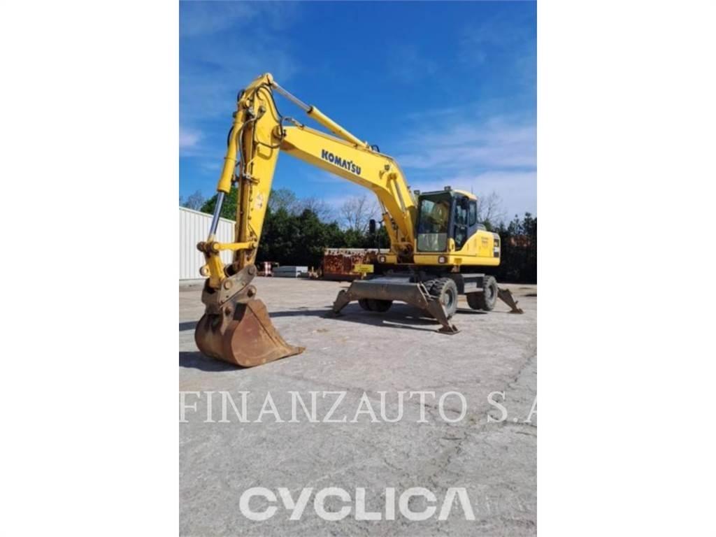 Komatsu PW200-7 Wielgraafmachines